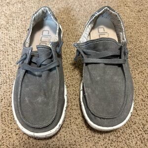 Hey Dude Gray Women's Flats